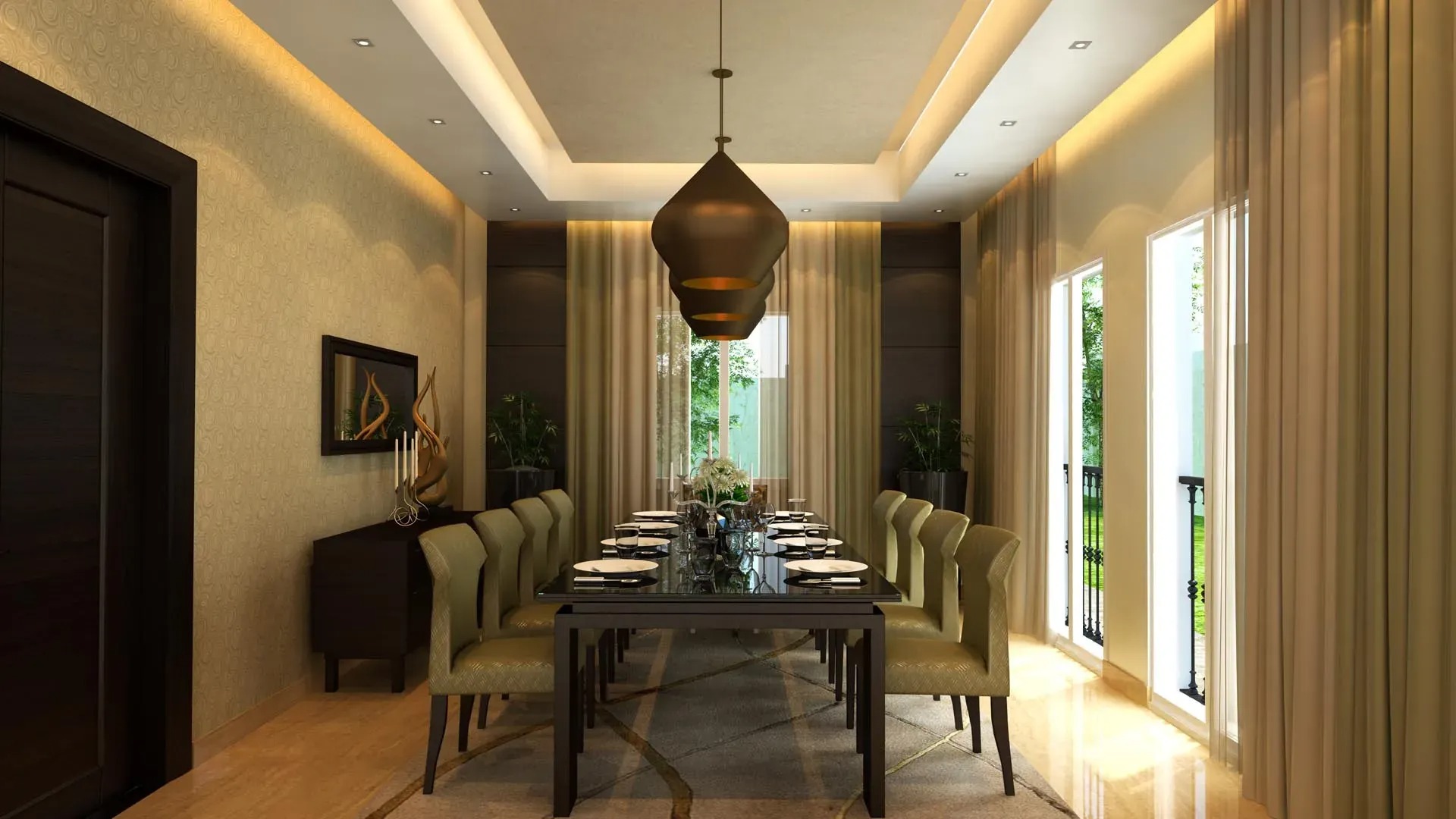 Luxury dining room by ART NOVO